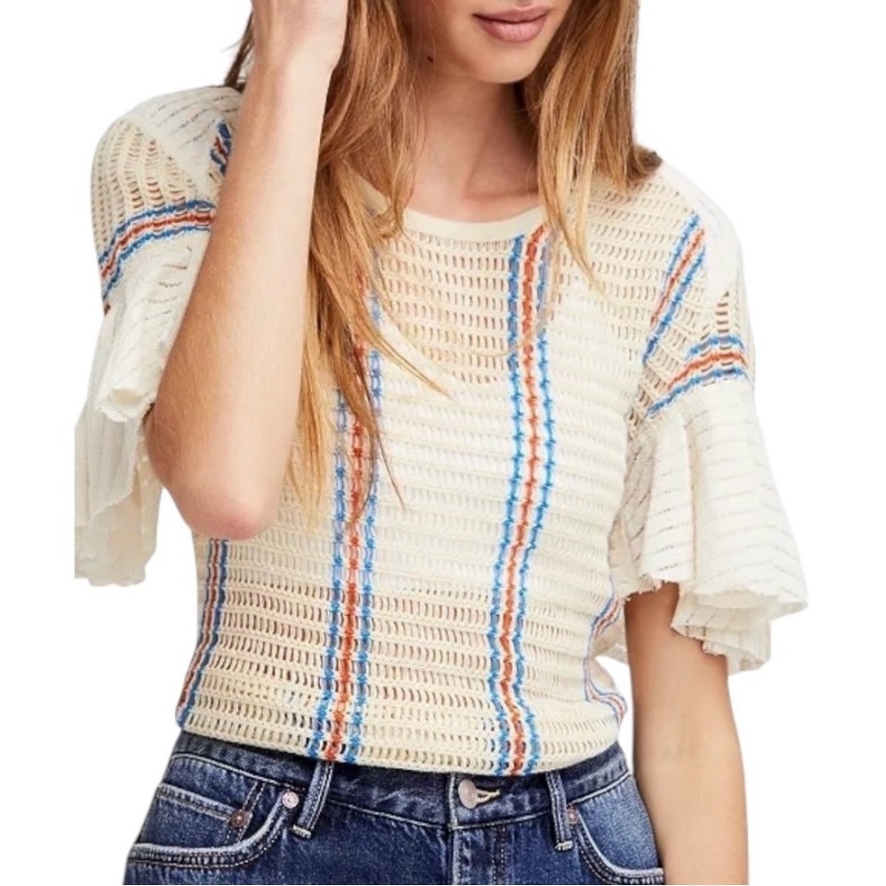 Free People Knit Top Babes Only